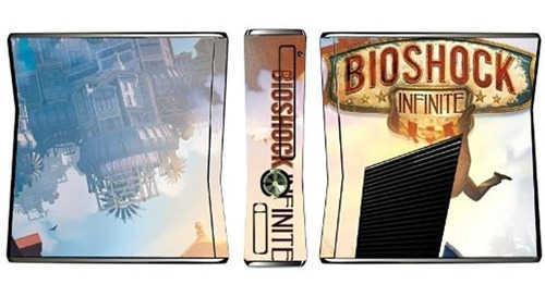 Bioshock Infinite Game Skin Para La Consola Xbox 360 Slim