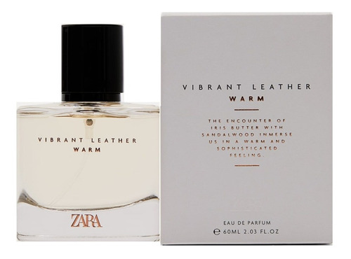 Perfume Zara Vibrant Leather Warm 60 Ml Eau De Parfum