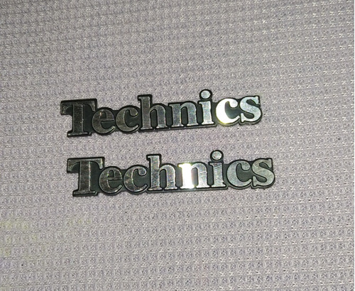 Logo Emblemas Technics, Para Altavoces, Muebles Y Equipos 