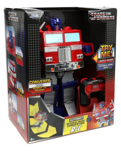 Optimus Prime Transformers Conversión Control Remoto G1