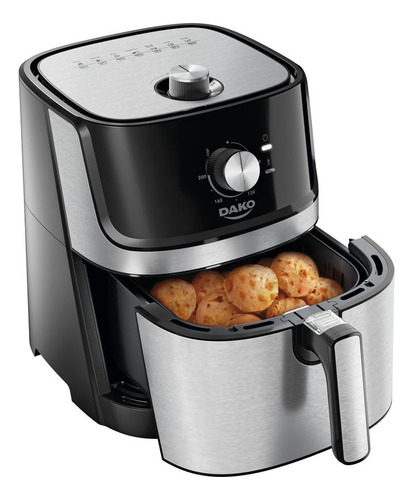 Air Fryer Dako 5 Litros Com Painel Analógico 220v