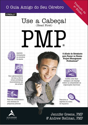 Use a Cabeça! PMP, de Greene, Jennifer. Série Use a Cabeça! Starling Alta Editora E Consultoria  Eireli, capa mole em português, 2020