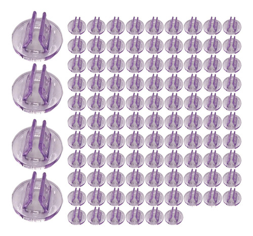 100x Soportes Para Tarjetas De Juego, Bases En Violeta