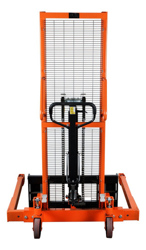 Apilador Manual Carga 1000kg Base Pata Ancha 1,6m Tecnodeliv