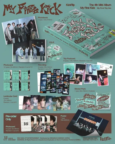 Kickflip-4th Mini Album [my First Kick] (my First Trip Ver