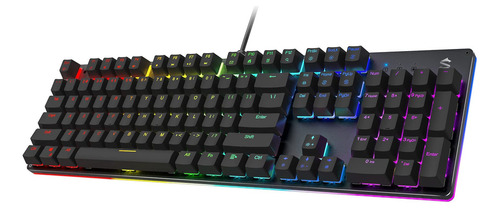 Black Shark Teclado Mecánico Rgb Para Juegos Con Retroilum.