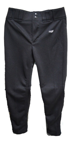 Pantalón Para Béisbol Softbol Udi Para Dama Negro