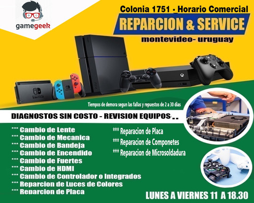 Reparacion De Consolas Xbox One Playstation Nintendo Xbox360