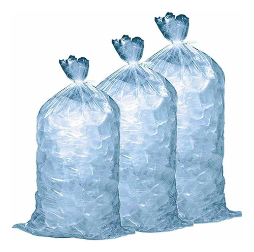 Bolsas Para Hielo  Grande Azul 33*75 C16