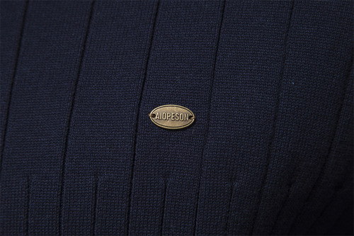 Sudadera Casual Con Cuello Alto Y Media Cremallera Para Homb
