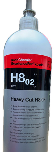 Pulimento Koch Chemie H8 Pulidor Corte Alto Heavy Cut