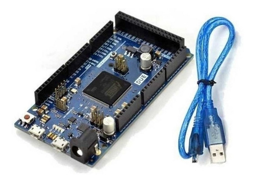 Arduino Due R3 At91sam3x8e Arm 512 Kb Flash + Cable Usb Mona