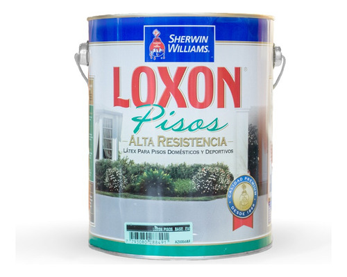 Pintura Loxon Latex Para Pisos Semi Mate 3,6 Lts Sherwin