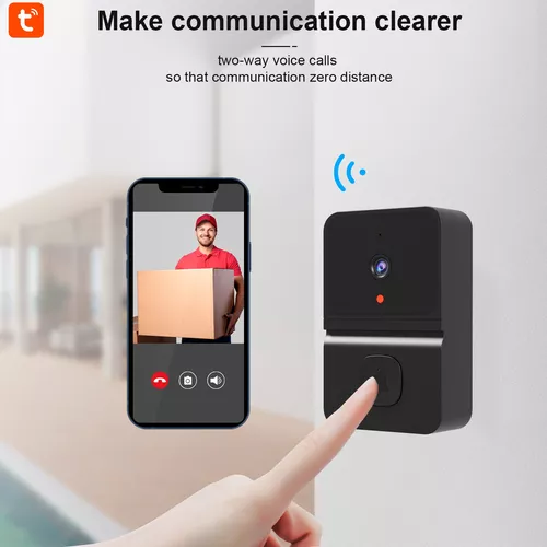 Tuya ,Smart Home, cámara de timbre, resistente al agua ,WiFi