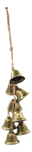 2 Campanas Colgantes Navideñas Forma De Trompeta De Bronce