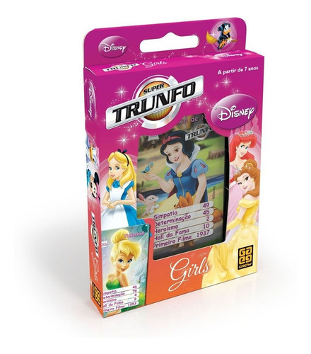 Super Trunfo Girls Disney Grow