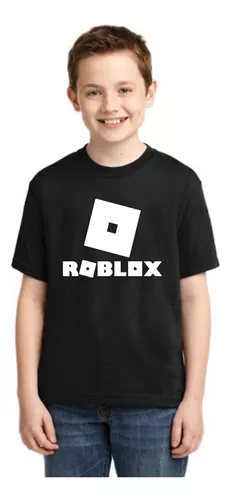 Camiseta Roblox Camisa Do Rolox Logo 100% Algodão Game