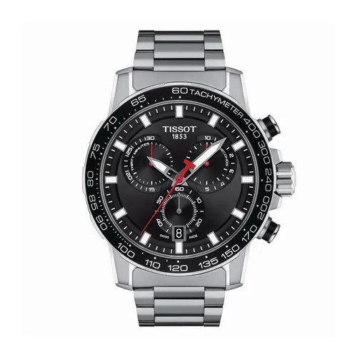 Reloj Tissot Prc 200 Chronograph Para Hombre 1144171705700 Color de la  malla Negro Color del bisel