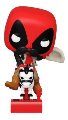 Funko Pop Sheriff Deadpool Riding Horsey - Exclusivo 99