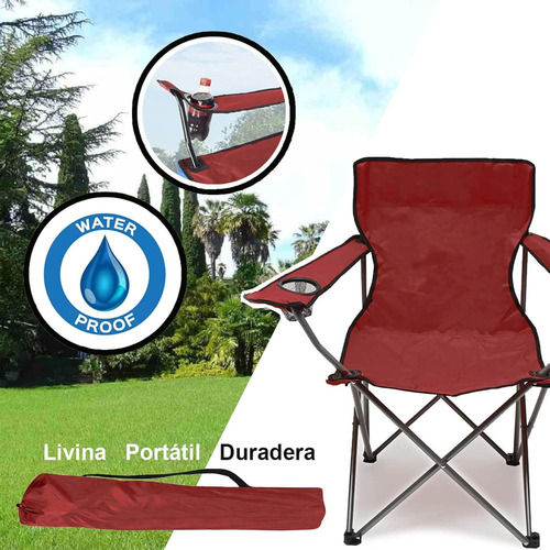 Silla Plegable De Playa Camping Asiento Plegable Asiento Out
