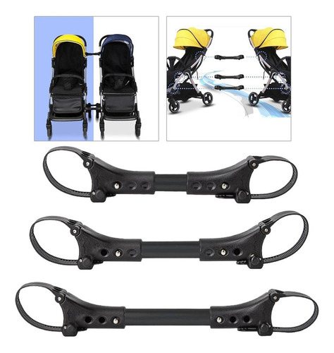 Universal Joints With Double Connector For Baby Stroller