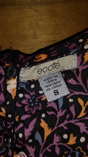 Vestido Corto Vestidito Mujer Verano Importado Ecoté