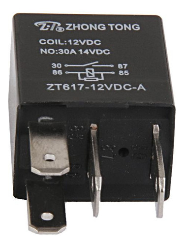 Relevador Cc 12v 20a / 30a Zt606- Para Auto Y Camión 20 Pzs.