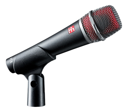 Micrófono Dinámico Se Electronics V7 X Silver/red Grille