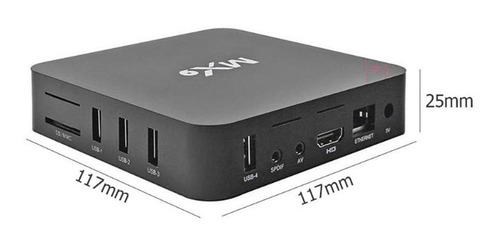 Imagen 4 de 10 de Convertidor Smart Top Set Tv Box 1g Ram 8g 5g/4k+android 9