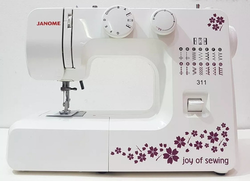 Imagen 2 de 8 de Janome 311 Ojal 36 Funcion Led - Casa Siritto