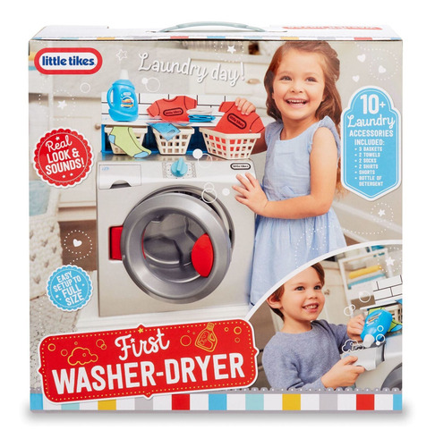 Imagen 3 de 4 de Mi Primera Lavadora Secadora Interactiva Little Tikes