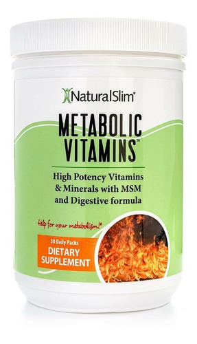 Imagen 1 de 3 de Metabolic Vitamins | Frank Suárez | Naturalslim Usa
