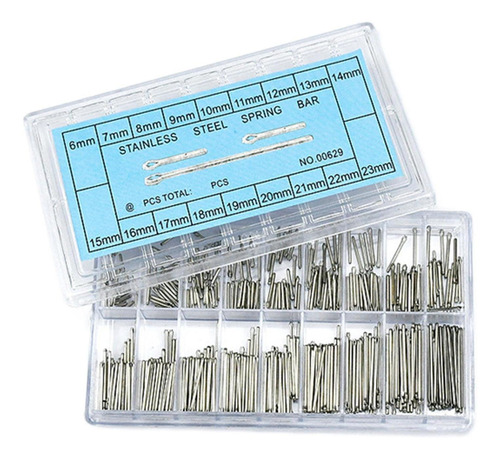 360 Pcs Watch Band Link Pinos 6-23mm Contas Split Pin