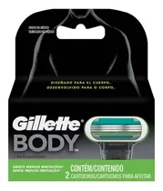 Comprar Gillette Body Razor 2 Repuestos Afeitar Mach3 \u002F Venus