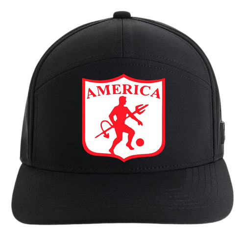 Gorra America Cali 5 Paneles Premiun Black