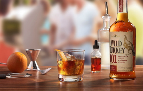 Whisky Wild Turkey Bourbon 101 750ml Importado Americano
