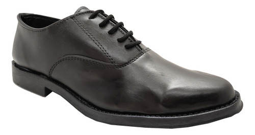 Imagen 5 de 5 de Zapato S/cuero De Vestir Punta Redonda Suela Goma