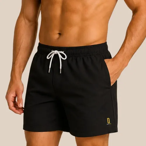 Short Masculino Neon Bermuda Praia Mauricinho Jr RF. 001 Preto G