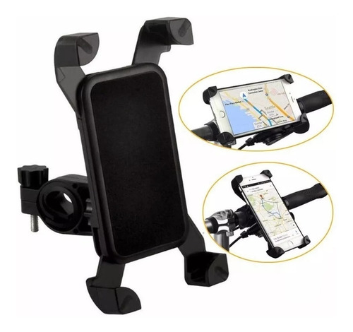 Suporte De Celular Gps Para Guidão De Moto E Bicicleta