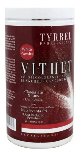 Tyrrel Pó Descolorante Vithet Whit Powder 500g