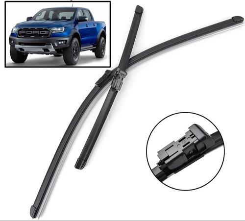 Juego De 2 Plumillas Limpiaparabrisas Para Ford Ranger 