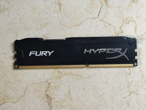 Memoria Hyperx Fury 1x4gb Usada Hx318c10fb/4 Negra