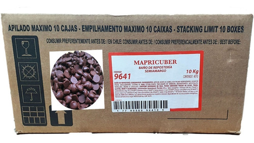 Chocolate Semi Amargo Aguila Mini Gota Drops Caja 9641 10kg