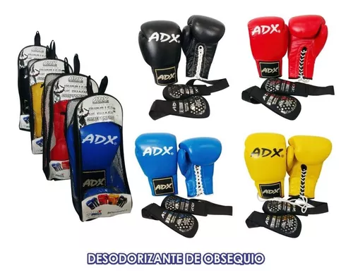 Guantes Box Cleto Reyes Broche De Contacto Dorado 16 Oz