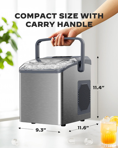 Ice Maker Marsail Countertop 12kg/day Self-cleaning