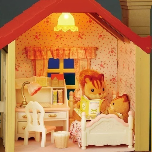 Sylvanian Families 3645 - Casa De La Ciudad Con Luces Intek