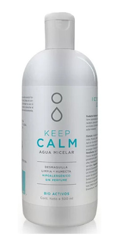 Micelar Keep Calm X500 Ml. Hipoalergénica Sin Perfume Icono