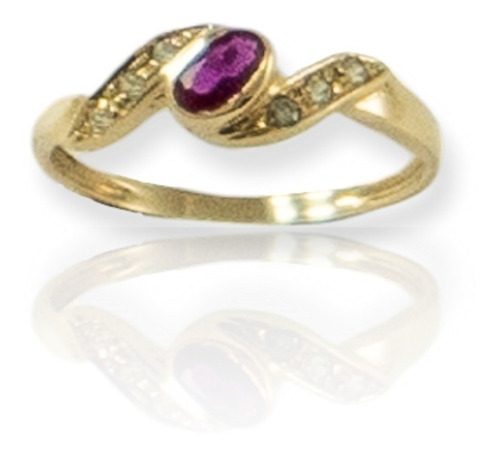 Anillo Oro 18k - Mujer - An360- 2,0grs