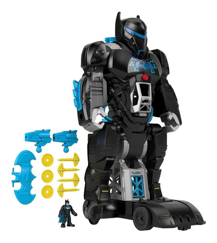 Imagem 3 de 10 de Imaginext Batman Bat-tech Batbot - Fisher-price - Lançamento