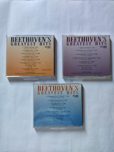 Beethoven Greatest Hits - Cd (Usado)